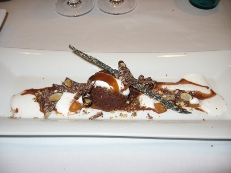 il dessert di castagne, rivisitazione del castagnaccio