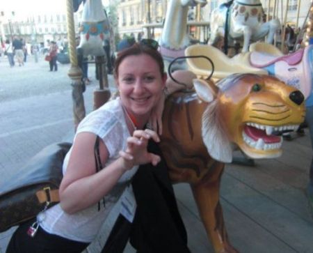 Una immagine scanzonata di Francesca Adelaide che la dice lunga sul suo intendere... :-)