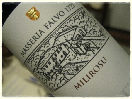 Moscato di Saracena 2011 Milirosu Masseria Falvo - foto A. Di Costanzo