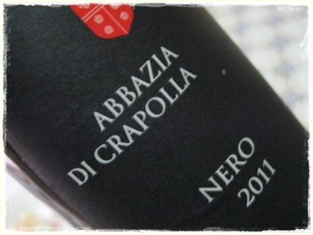 Nero 2011 Abbazia di Crapolla - foto A. Di Costanzo