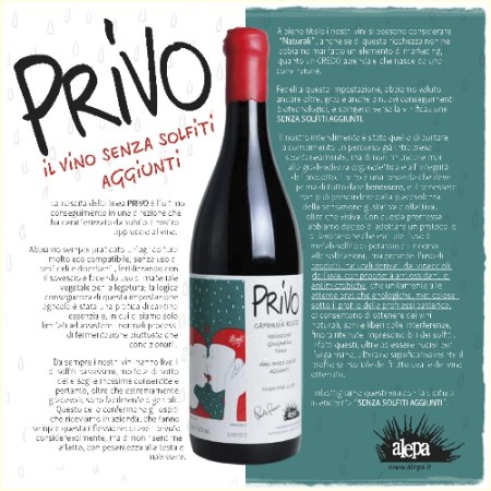 Campania rosso Privo - Alepa