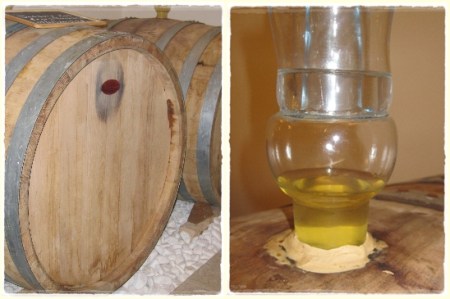 Piante a Lapio 2012 in affinamento - foto A. Di Costanzo