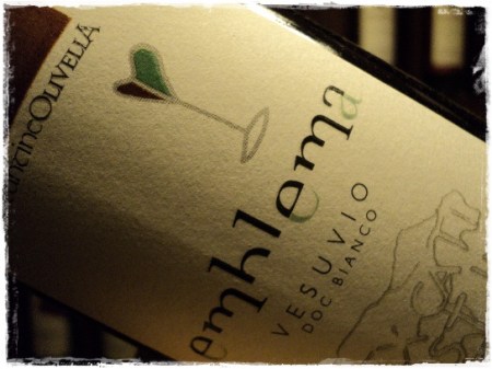 Vesuvio bianco Emblema 2012 Cantine Olivella - foto A. Di Costanzo