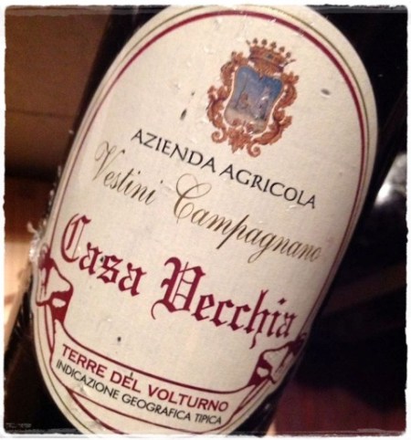 Terre del Volturno Casa Vecchia 2001 Vestini Campagnano - foto L'Arcante