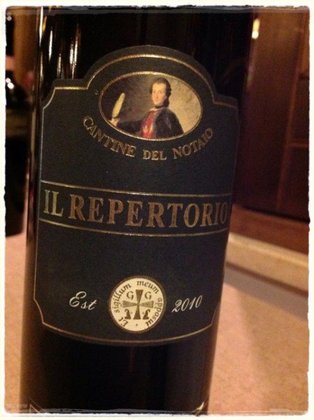 Aglianico del Vulture Il Repertorio 2010 Cantine del Notaio - foto L'Arcante