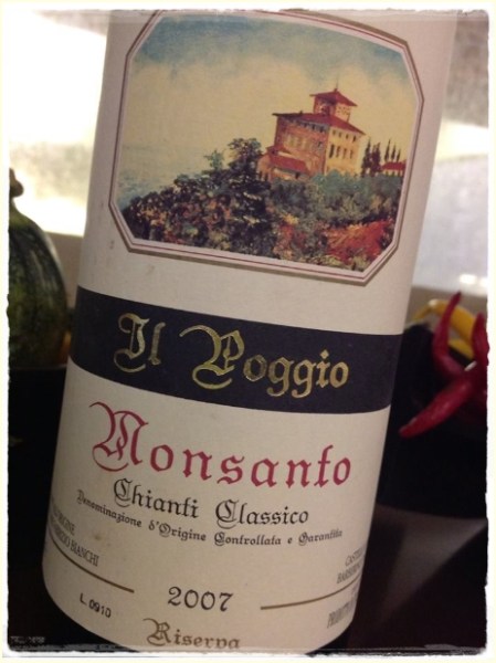 Chianti Classico Riserva Il Poggio 2007 Fattoria di Monsanto - foto A. Di Costanzo