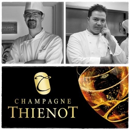 Antonio Guida, Andrea Migliaccio, Champagne Thienot