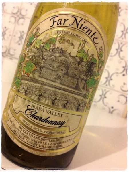 Napa Valley Chardonnay Far Niente 2012 - foto A. Di Costanzo