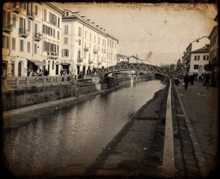 Al Ponte de Ferr, il Naviglio grande foto L'Arcante
