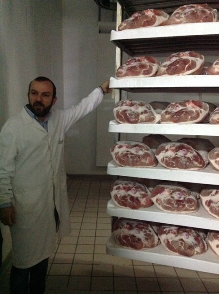 Nicola Ciarcia, l'arrivo delle cosce