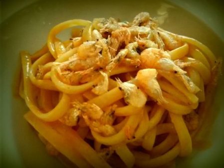 Osteria Al Paese, Linguine con 'Jammarielli' - foto Ledichef