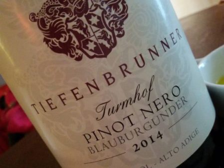 A. A. Pinot Nero Turmhof 2014 Tiefenbrunner - foto A. Di Costanzo
