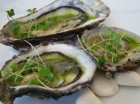 Ristorante Sud, Ostriche, friarielli e chinotto - foto L'Arcante