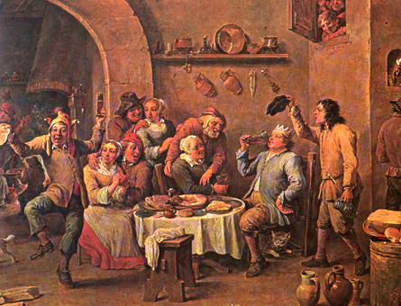 Immagine storica di una vecchia locanda - foto dal web