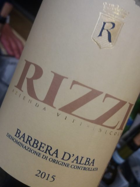 Barbera d'Alba 2015 Rizzi - Foto A. Di Costanzo