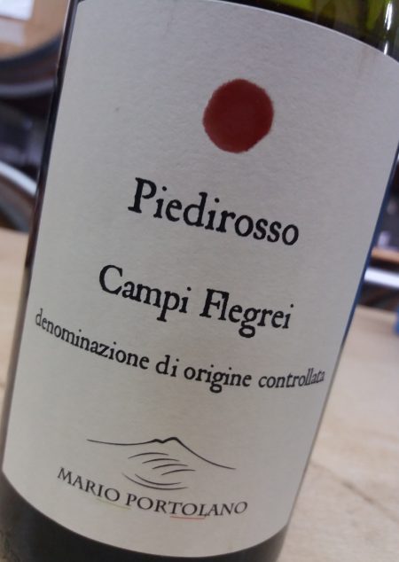 Piedirosso Campi Flegrei 2016 Mario Portolano - foto L'Arcante