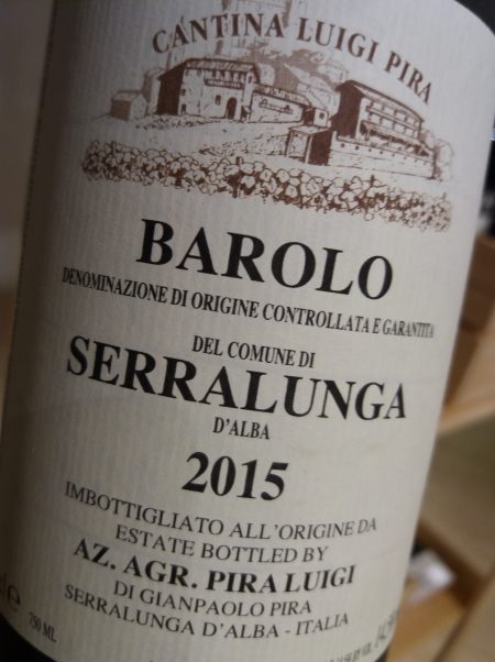 Barolo Serralunga 2015 Azienda Agricola Luigi Pira - foto L'Arcante